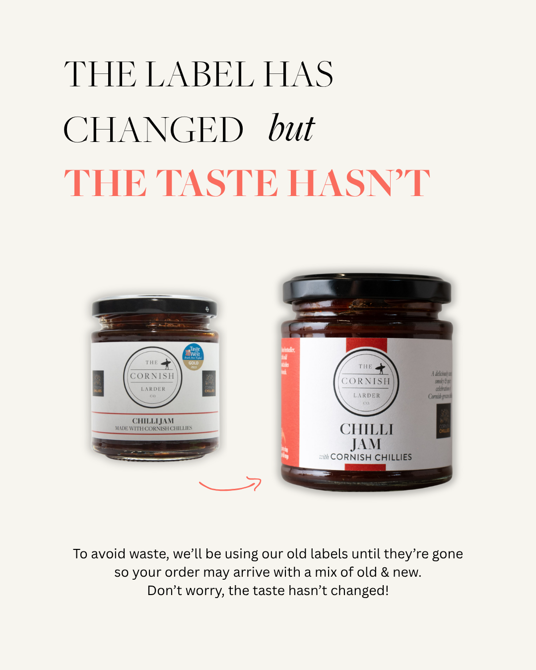 Chilli Jam made with Cornish Chillies