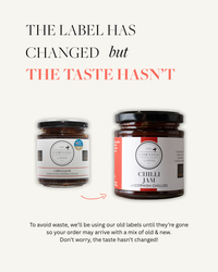 Chilli Jam made with Cornish Chillies