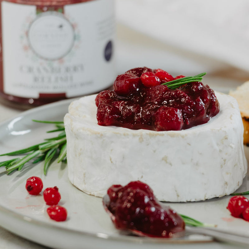 Mulled Wine & Cranberry Relish with Polgoon Vineyard