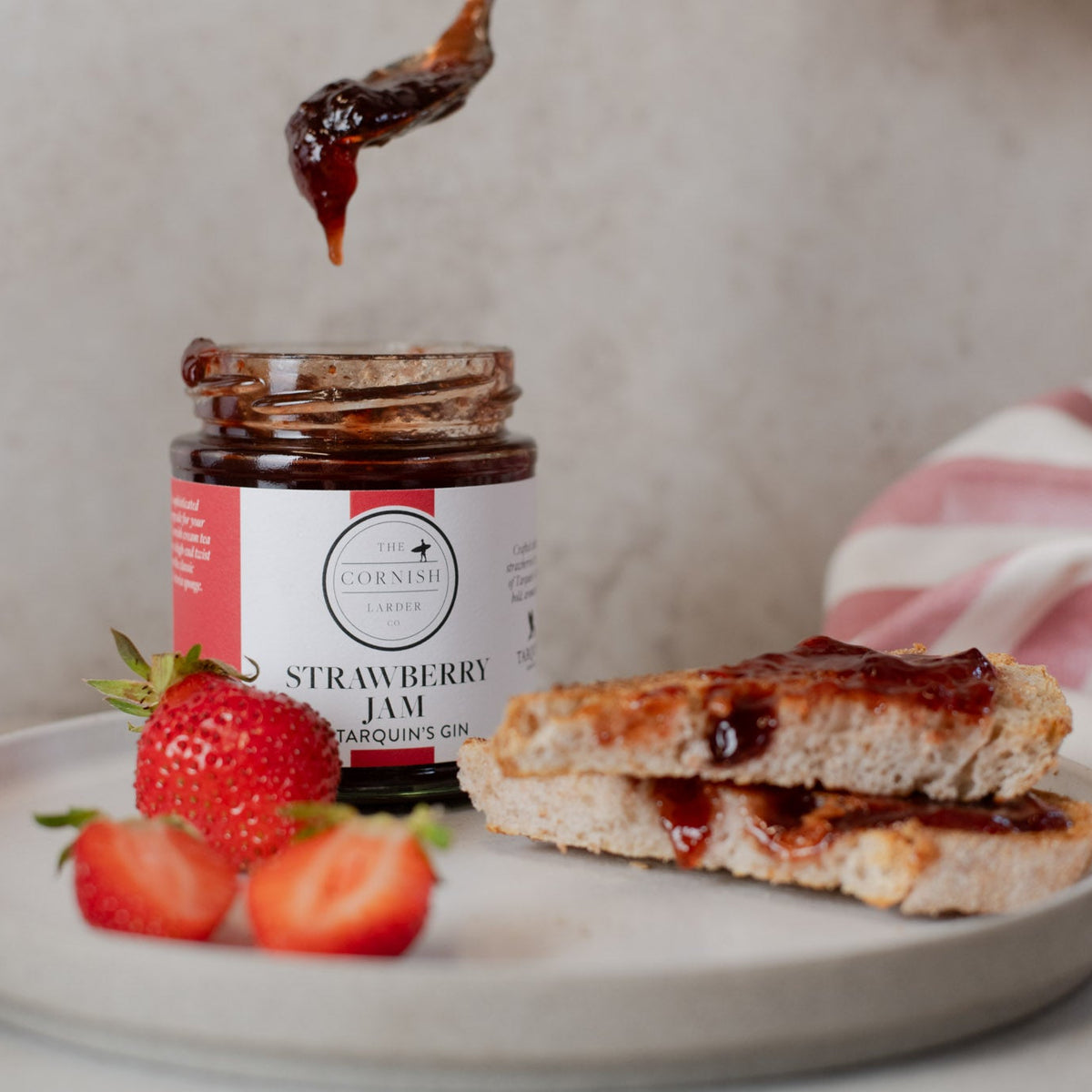 Strawberry Jam with Tarquin's Gin