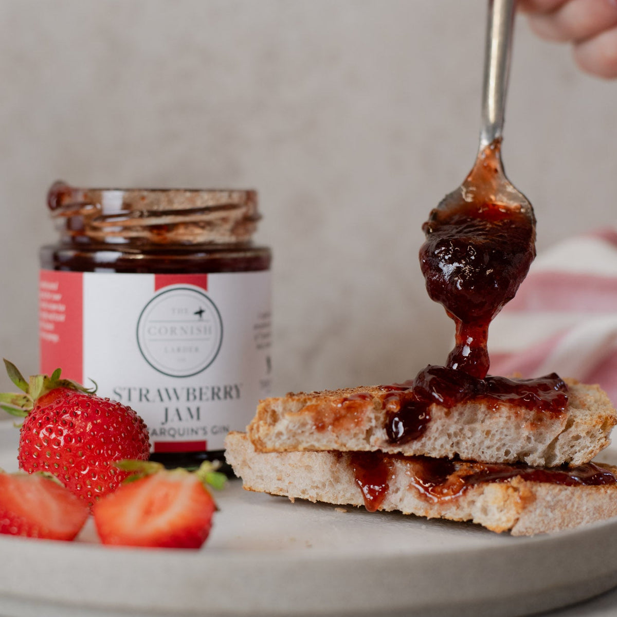 Strawberry Jam with Tarquin's Gin