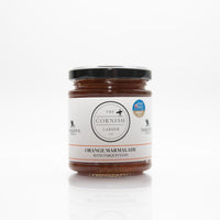 A 227g jar of orange marmalade made with Tarquin's Gin
