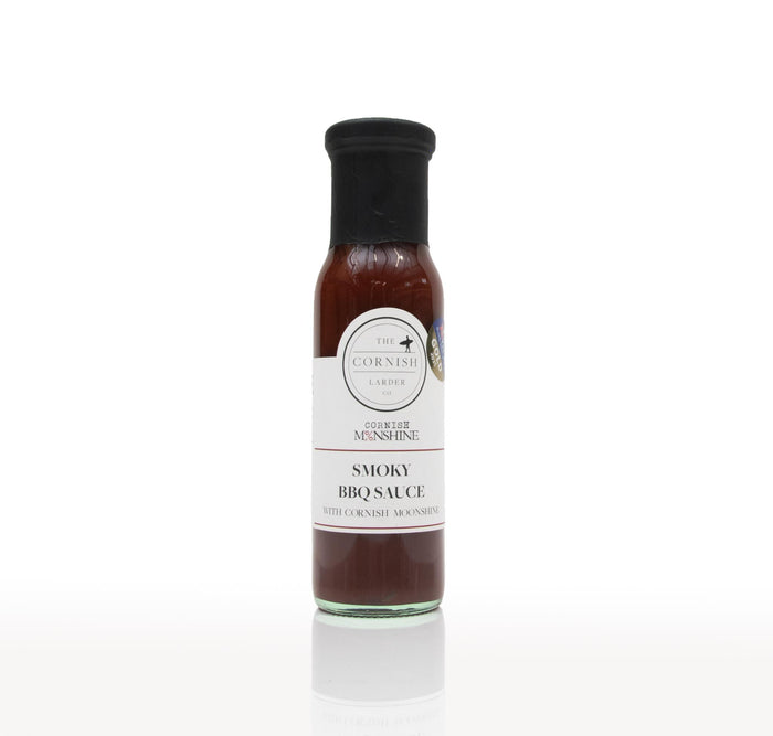 250ml smoky bbq sauce with Cornish Moonshine