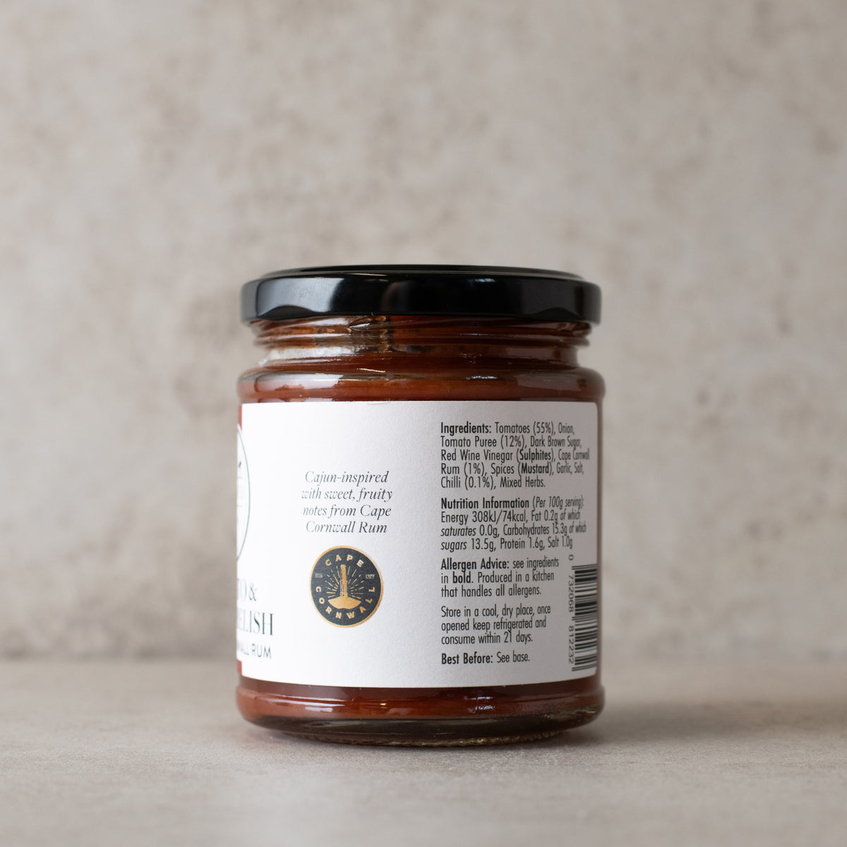 Tomato & Chilli Relish with Cape Cornwall Rum